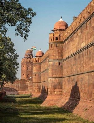 De Red Fort, een imposante Moorse architectuur wonder en historische schatkamer!